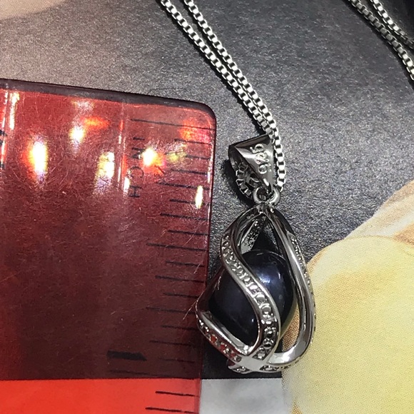 Natural Freshwater Pearl S925 Necklace - Picture 4 of 4